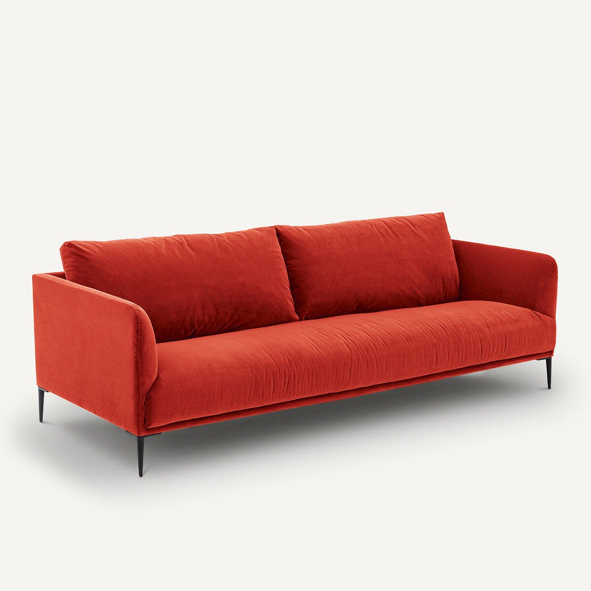Sofa 3 4 Plazas Rojo cinabrio - FRATELLI