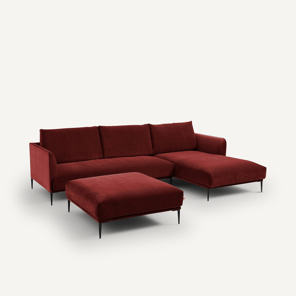 Sofa Rojo cinabrio - FRATELLI