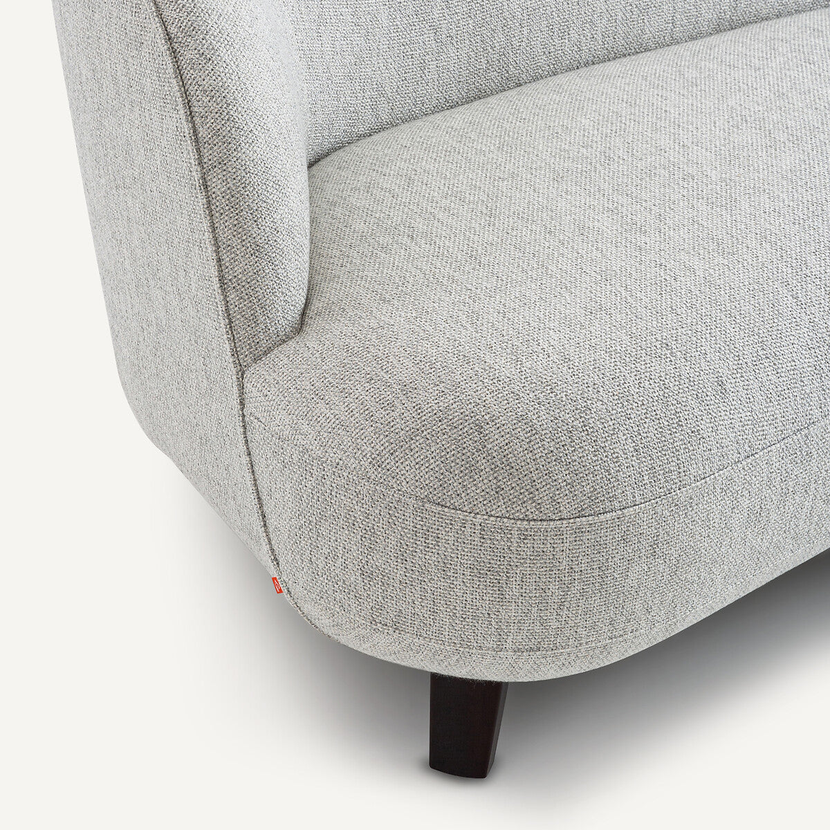 Sofa XS Beige grisaceo - BEESBURY 