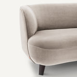 Sofa XS Gris - BEESBURY 