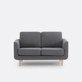 Sofa de 2 plazas Antracita- EDMURE