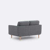 Sofa de 2 plazas Antracita- EDMURE