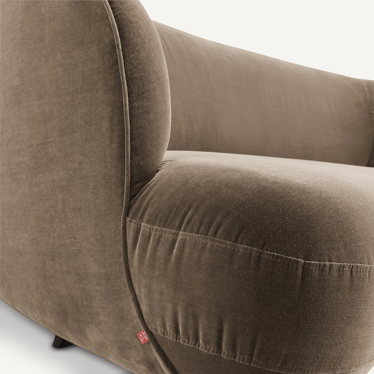 Sofa de 3P Beige ceniza- BEESBURY 