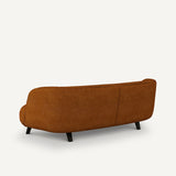 Sofa de 3P Caoba - BEESBURY 