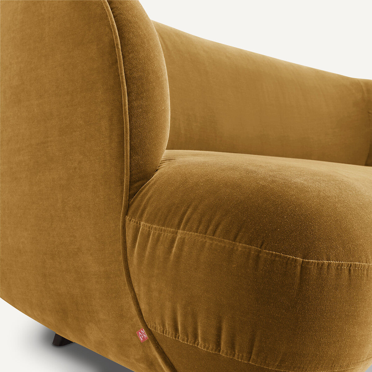 Sofa de 3P Mostaza- BEESBURY 