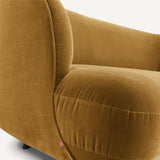 Sofa de 3P Mostaza- BEESBURY 