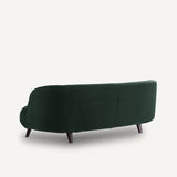 Sofa de 3P Verde Zar- BEESBURY 
