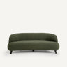 Sofa de 3P Verde bosque- BEESBURY 