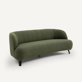 Sofa de 3P Verde bosque- BEESBURY 