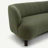 Sofa de 3P Verde bosque- BEESBURY 