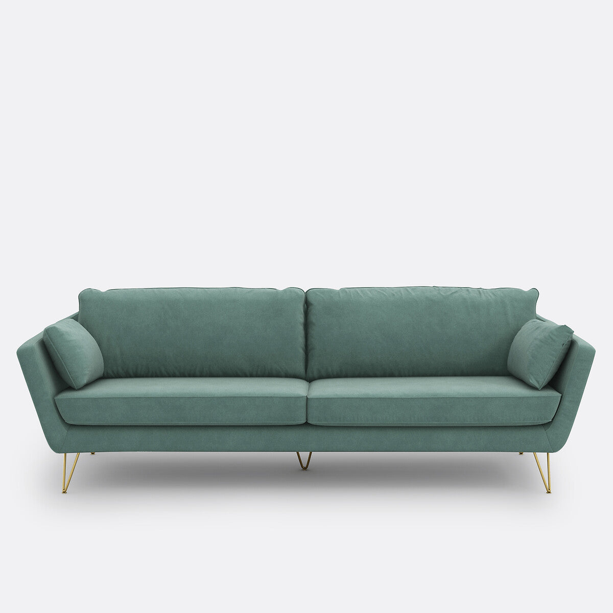 Sofa de 3, 4 y 5 plazas Azul celedon - GREYJOY 