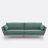 Sofa de 3, 4 y 5 plazas Azul celedon - GREYJOY 