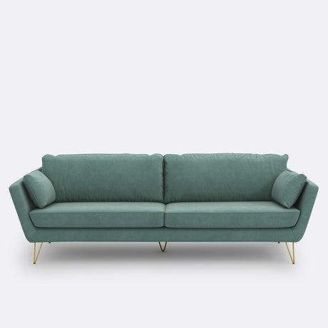 Sofa de 3, 4 y 5 plazas Azul celedon - GREYJOY 