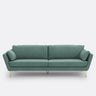 Sofa de 3, 4 y 5 plazas Azul celedon - GREYJOY 