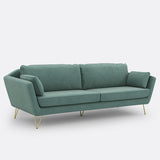 Sofa de 3, 4 y 5 plazas Azul celedon - GREYJOY 