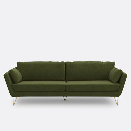 Sofa de 3, 4 y 5 plazas Verde aceituna - GREYJOY 