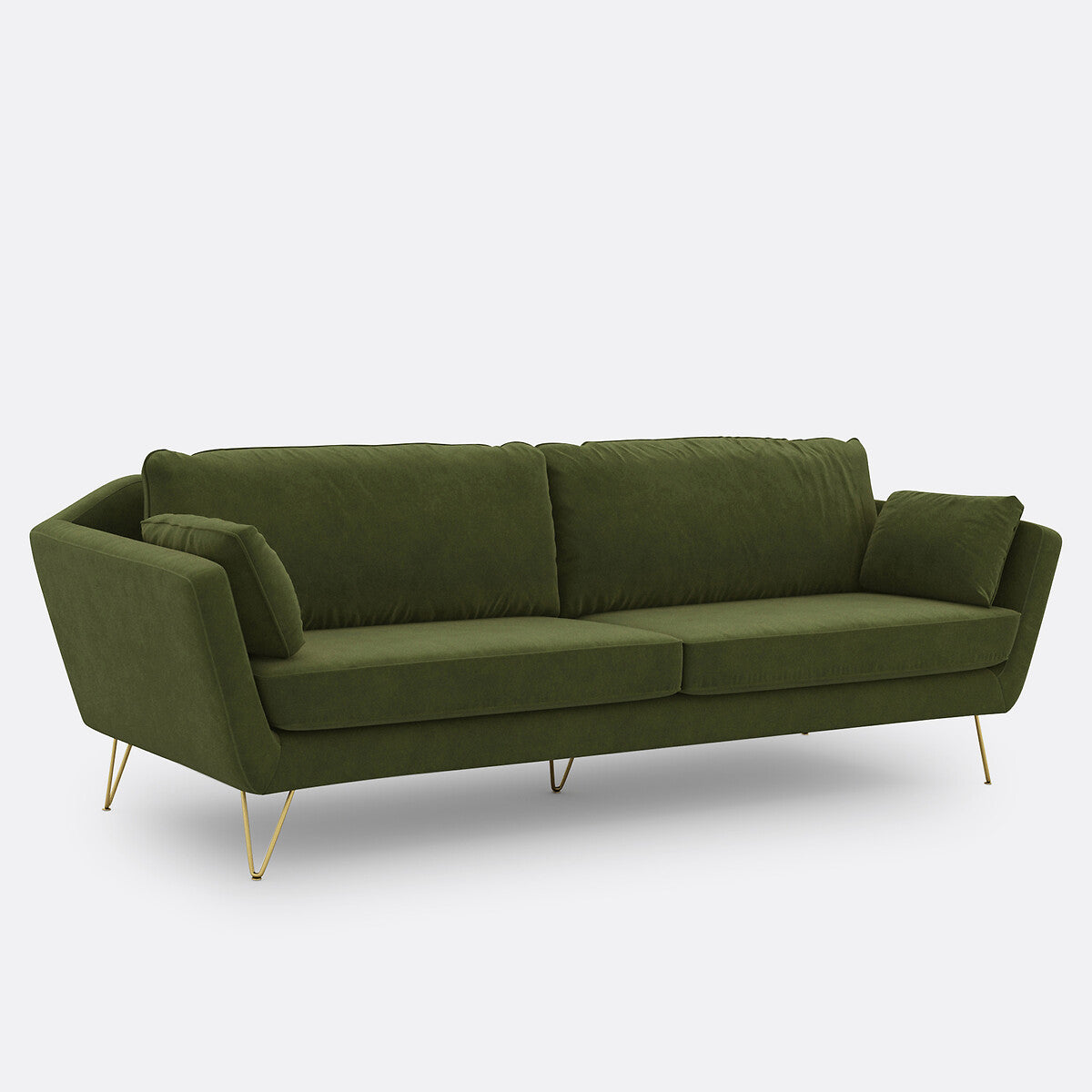 Sofa de 3, 4 y 5 plazas Verde aceituna - GREYJOY 