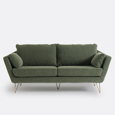 Sofa de 3, 4 y 5 plazas Verde bosque - GREYJOY 