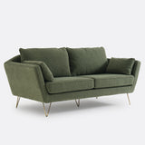 Sofa de 3, 4 y 5 plazas Verde bosque - GREYJOY 