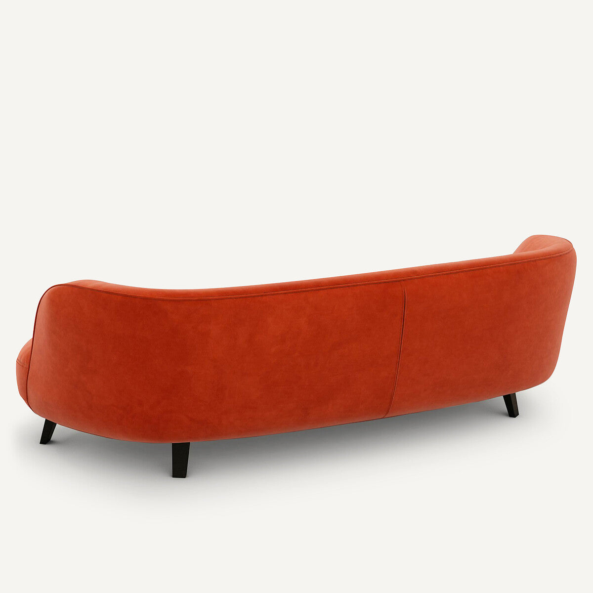Sofa de 5P Rojo cinabrio- BEESBURY 
