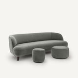 Sofa de 5P Verde abeto- BEESBURY 