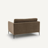 Sofa de dos plazas Azul Beige ceniza - FRATELLI