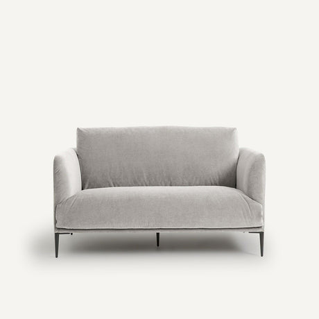 Sofa de dos plazas Beige grisaceo - FRATELLI 