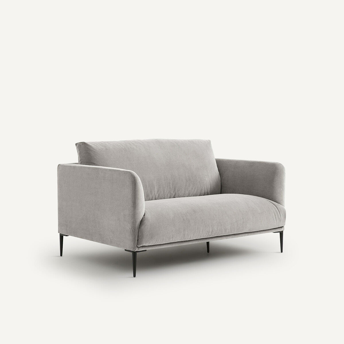 Sofa de dos plazas Beige grisaceo - FRATELLI 
