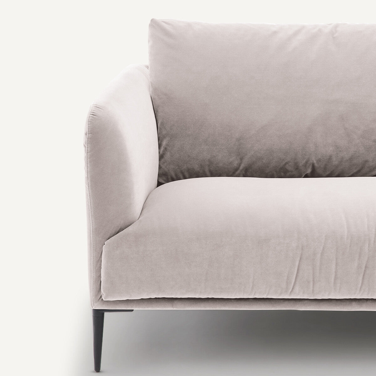 Sofa de dos plazas Gris - FRATELLI 
