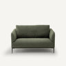 Sofa de dos plazas Verde bosque - FRATELLI  