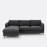 Sofa seccional Antracita- ALICENT 