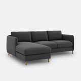 Sofa seccional Antracita - ALICENT 