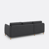 Sofa seccional Antracita - ALICENT 