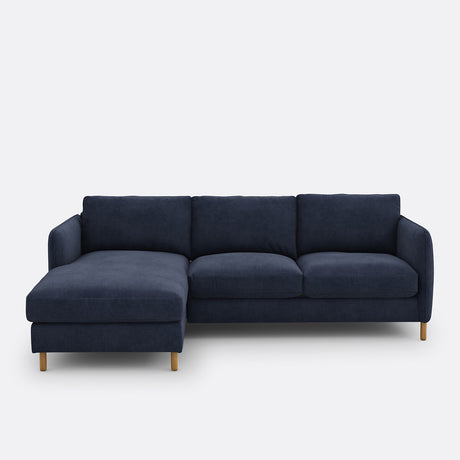 Sofa seccional Azul Oscuro - ALICENT 