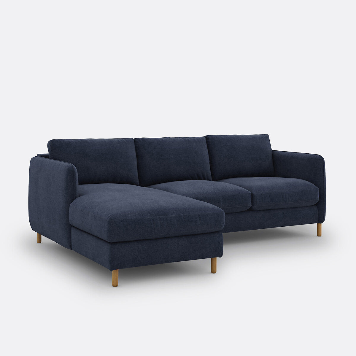 Sofa seccional Azul Oscuro - ALICENT 