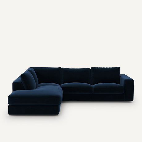 Sofá seccional Azul Oscuro - BAELA