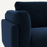 Sofá seccional Azul Oscuro - LYANNA