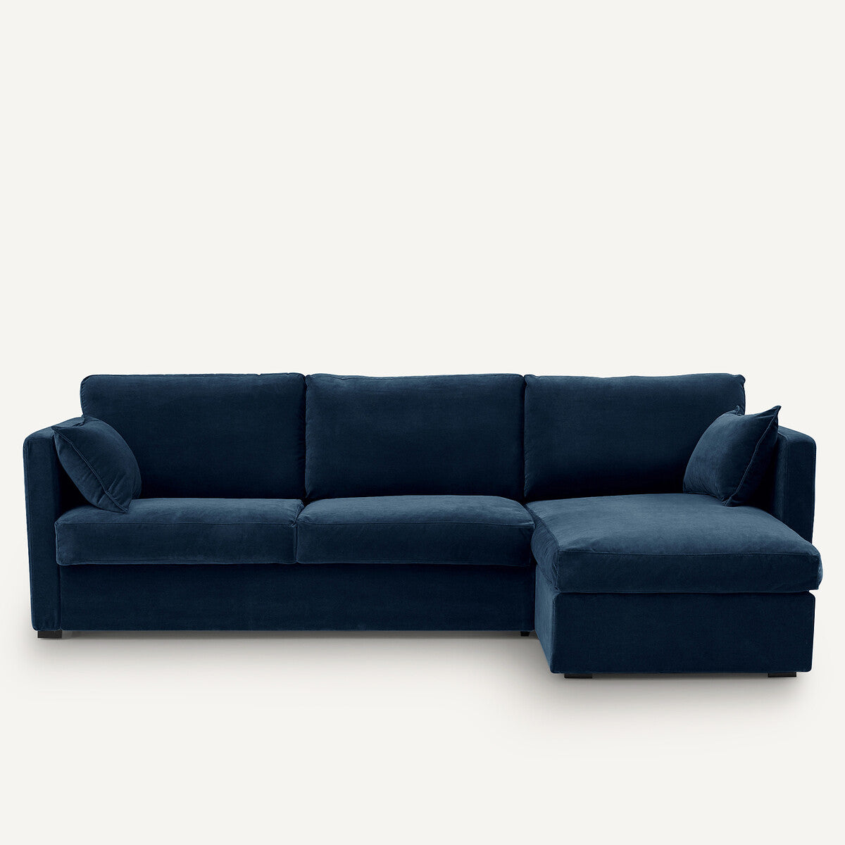 Sofá seccional Azul pavo - LANCEL