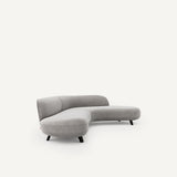 Sofa seccional Beige - BEESBURY 