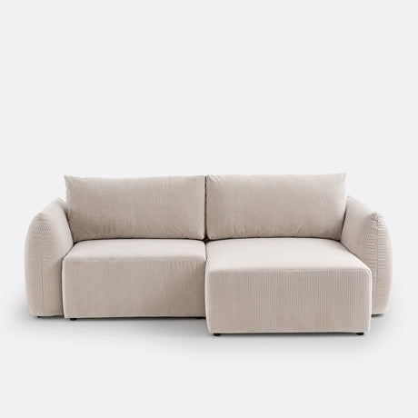 Sofá seccional Beige - NUVOLA