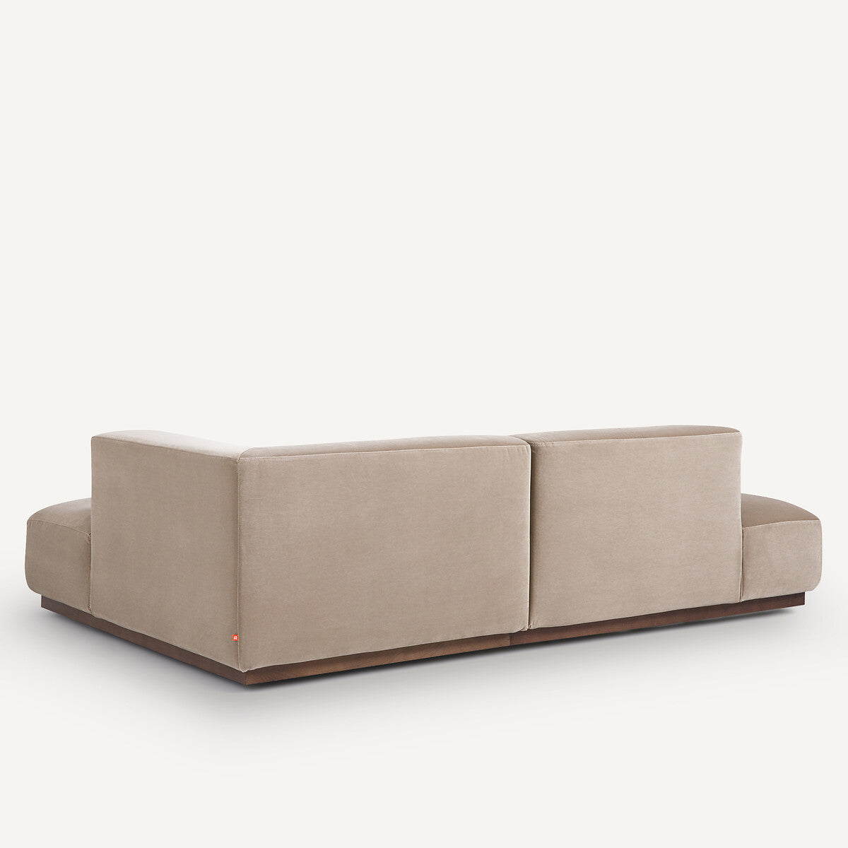 Sofá seccional Beige ceniza- CORLYS
