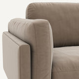 Sofá seccional Beige ceniza - LYANNA