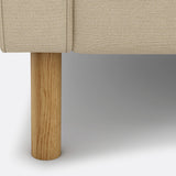 Sofá seccional Beige natural - BAELON