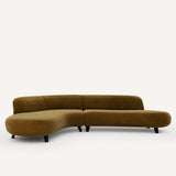 Sofá seccional Bronce - BEESBURY