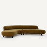 Sofá seccional Bronce - BEESBURY