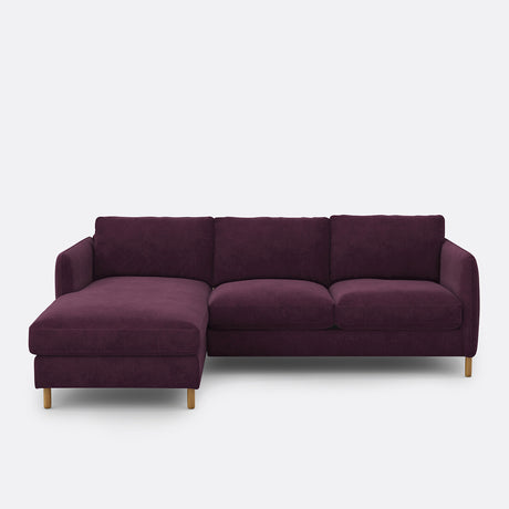 Sofa seccional Ciruela - ALICENT 