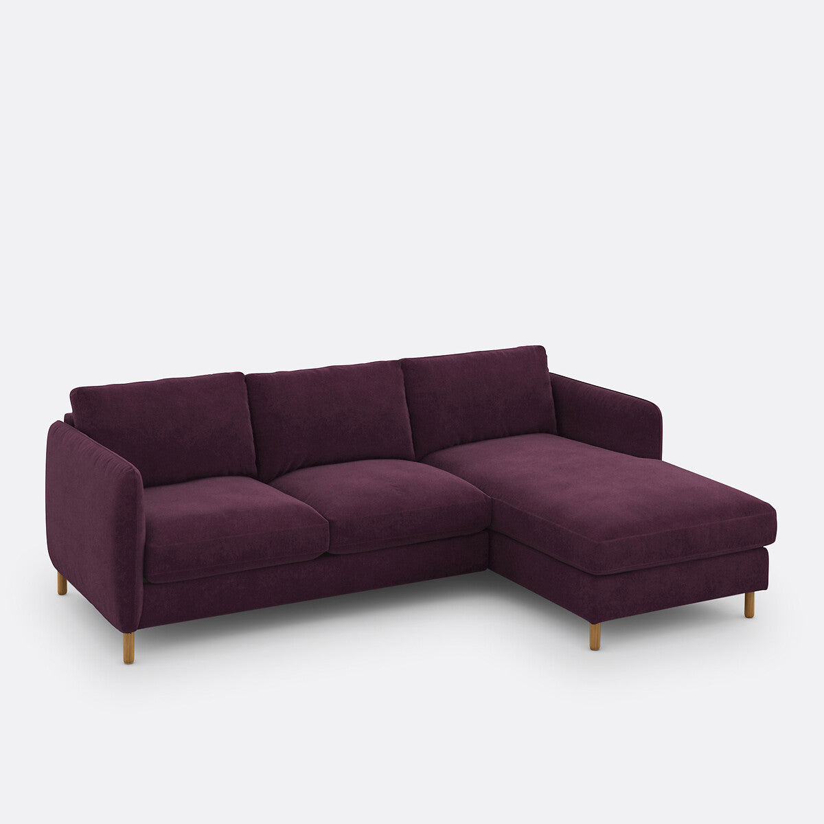 Sofa seccional Ciruela - ALICENT 