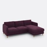 Sofa seccional Ciruela - ALICENT 