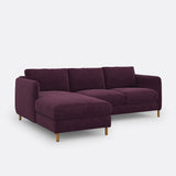 Sofa seccional Ciruela - ALICENT 