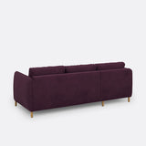 Sofa seccional Ciruela - ALICENT 